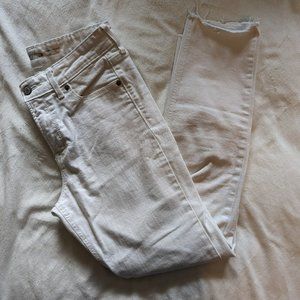 Old Navy Power Straight White Jeans